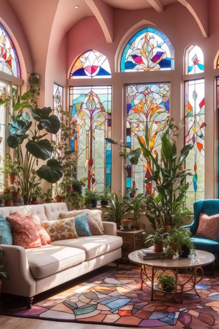 الديكورات الزجاجية الداخلية